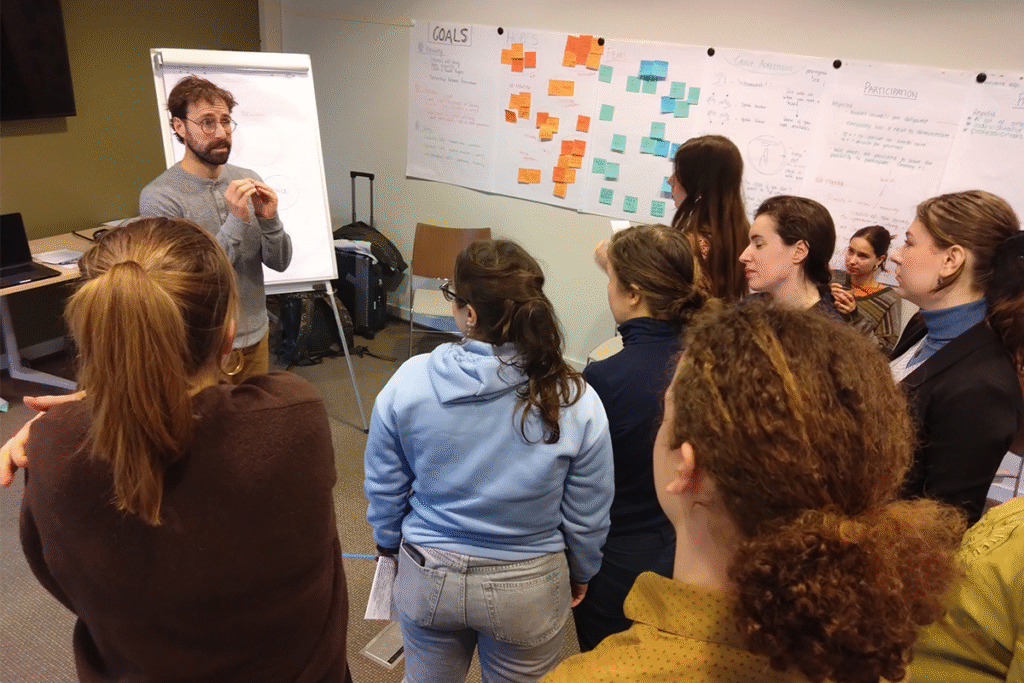 Young people participating in Act2gether Netherlands youth training activities