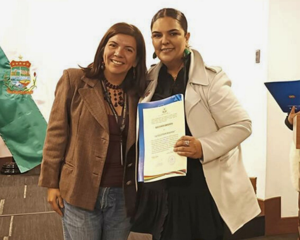 Bolivia Senate children’s rights recognition-Director- Tatiana-Quiroga